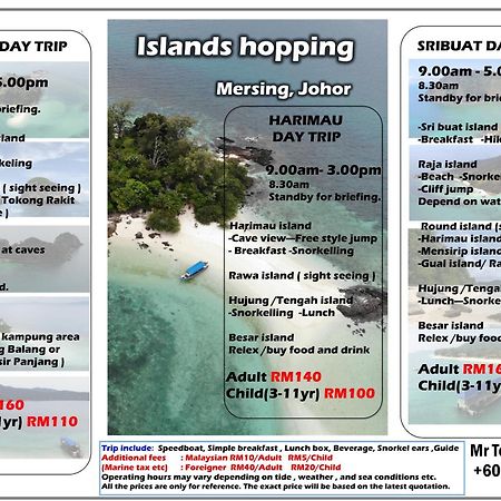 Singstay Guesthouse Mersing Eksteriør bilde